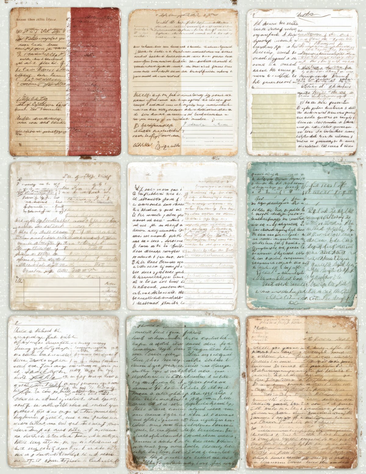 Vintage Library Cards Printable Ephemera - Image 9