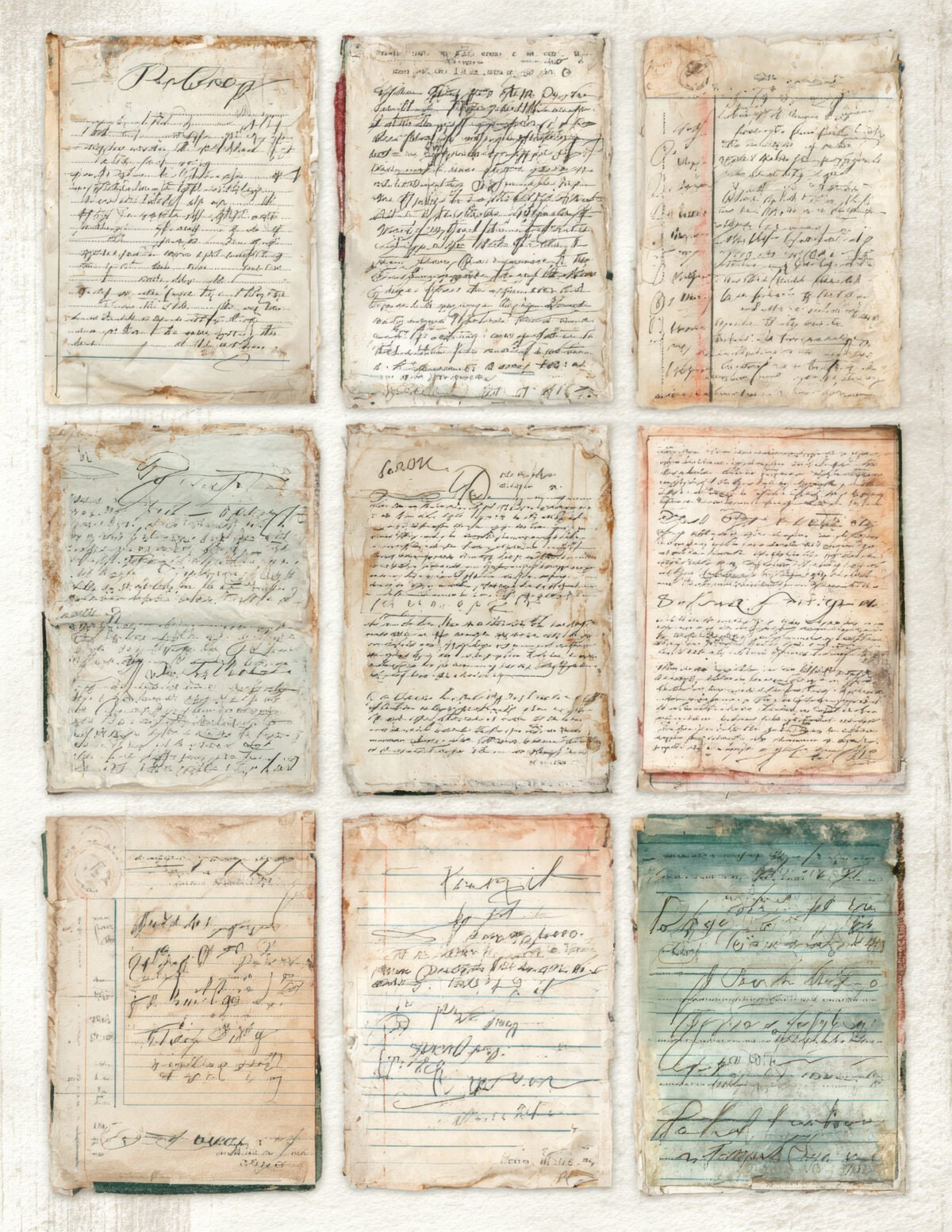 Vintage Library Cards Printable Ephemera - Image 6