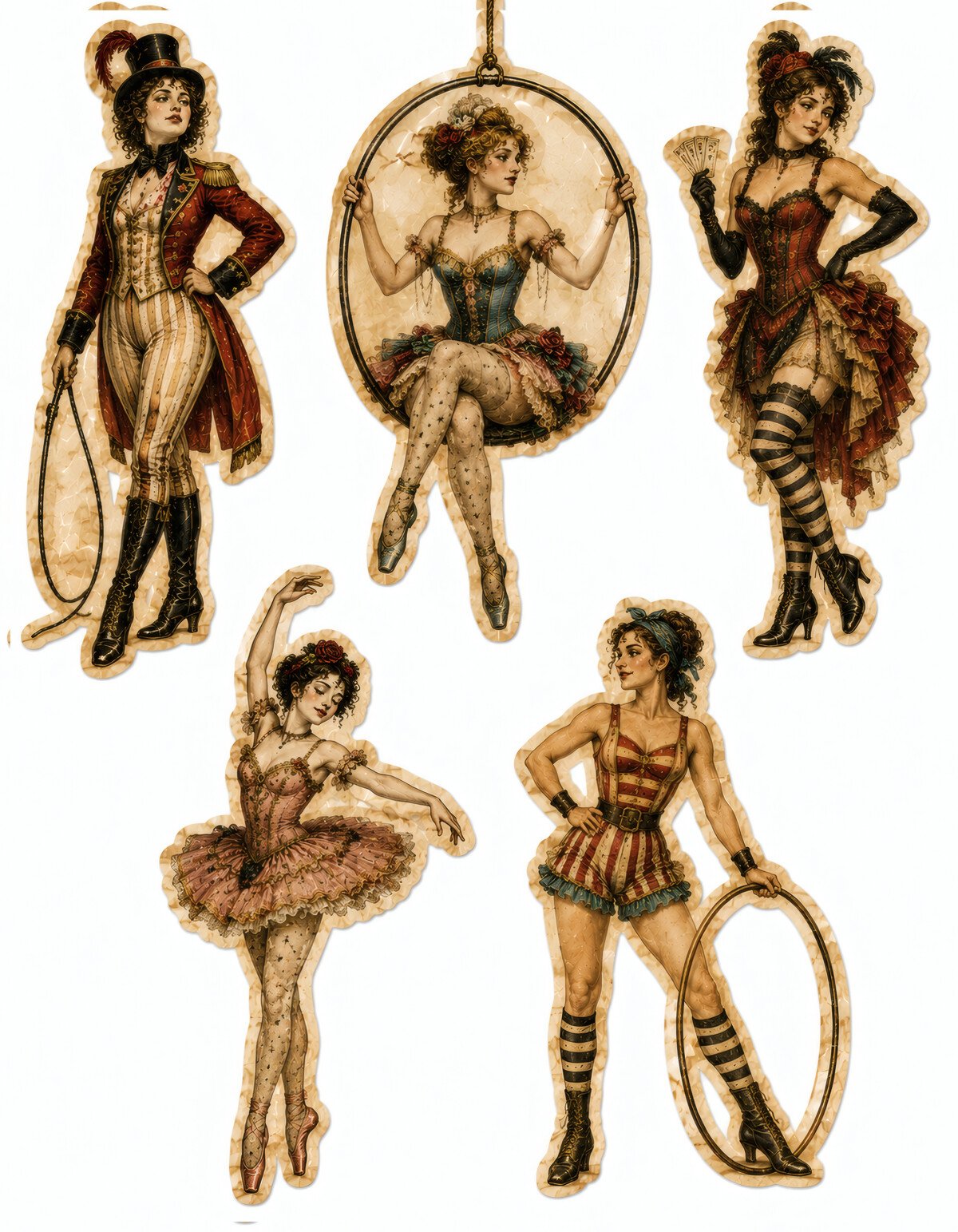 Dark Circus Junk Journal Kit – 28 Creepy Carnival Printables - Image 4