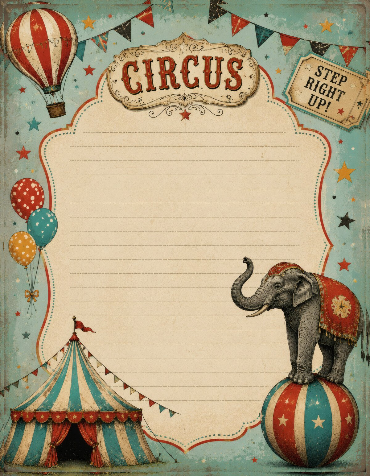 Dark Circus Junk Journal Kit – 28 Creepy Carnival Printables - Image 3