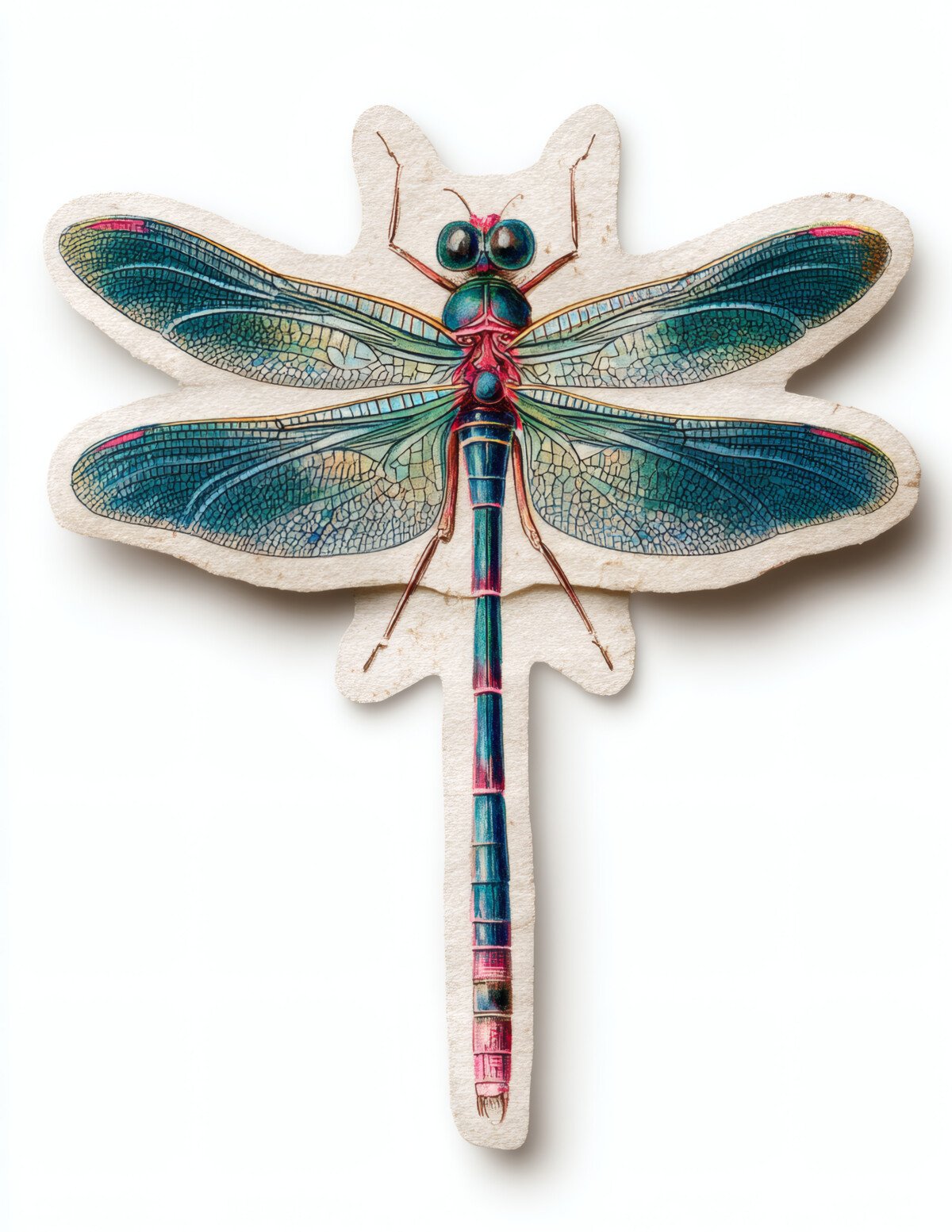 Vintage Dragonfly Fussy Cuts – 24 Cutouts - Image 5