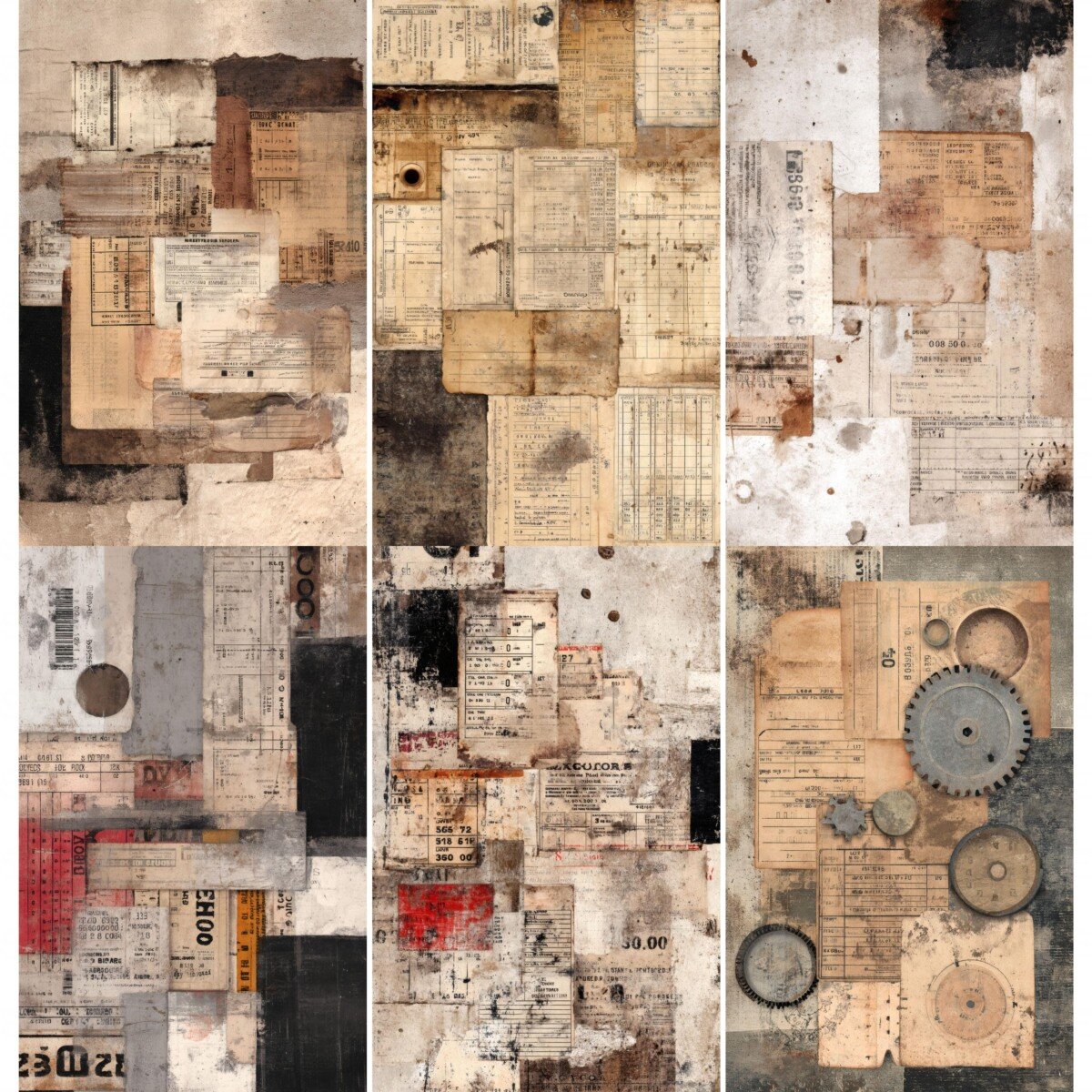 Industrial Grunge Junk Journal 52 Pages - Image 2