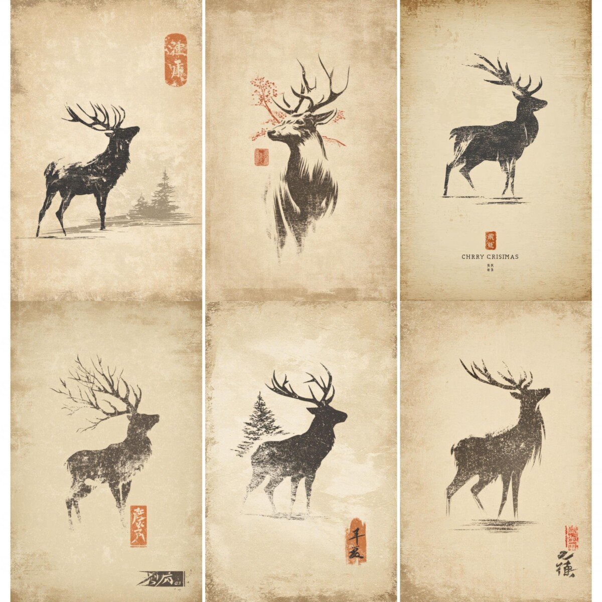 Rustic Deer Christmas Journal 52 Pages - Image 4