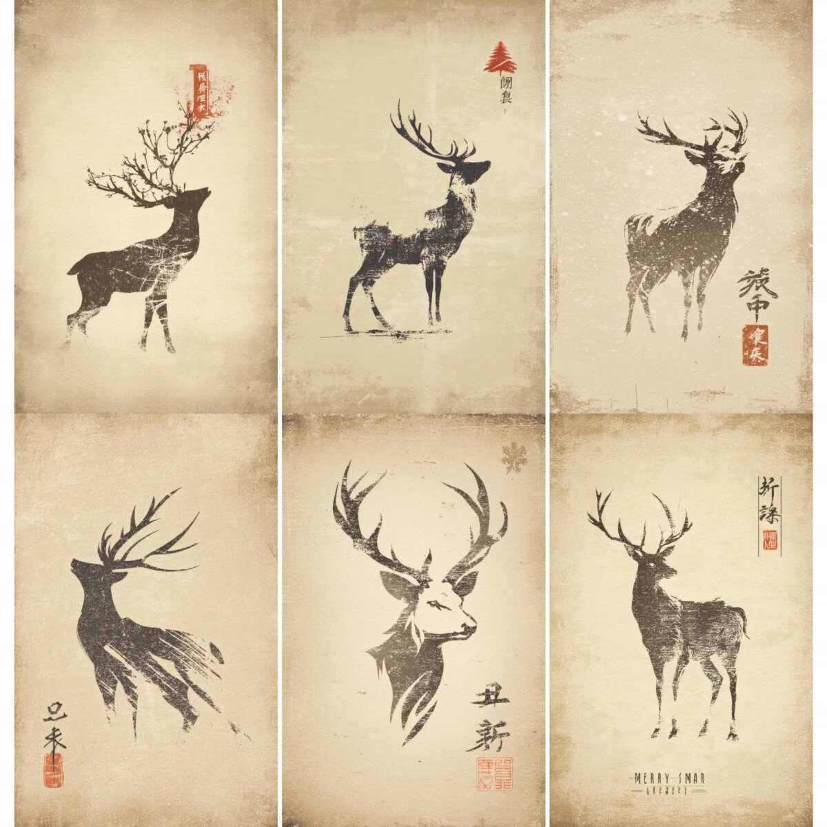 Rustic Deer Christmas Journal 52 Pages - Image 3