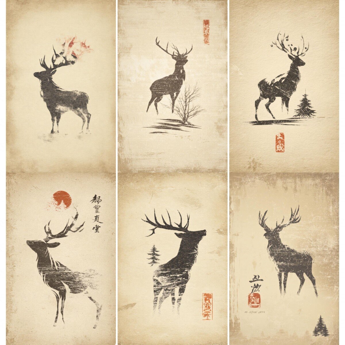 Rustic Deer Christmas Journal 52 Pages - Image 5