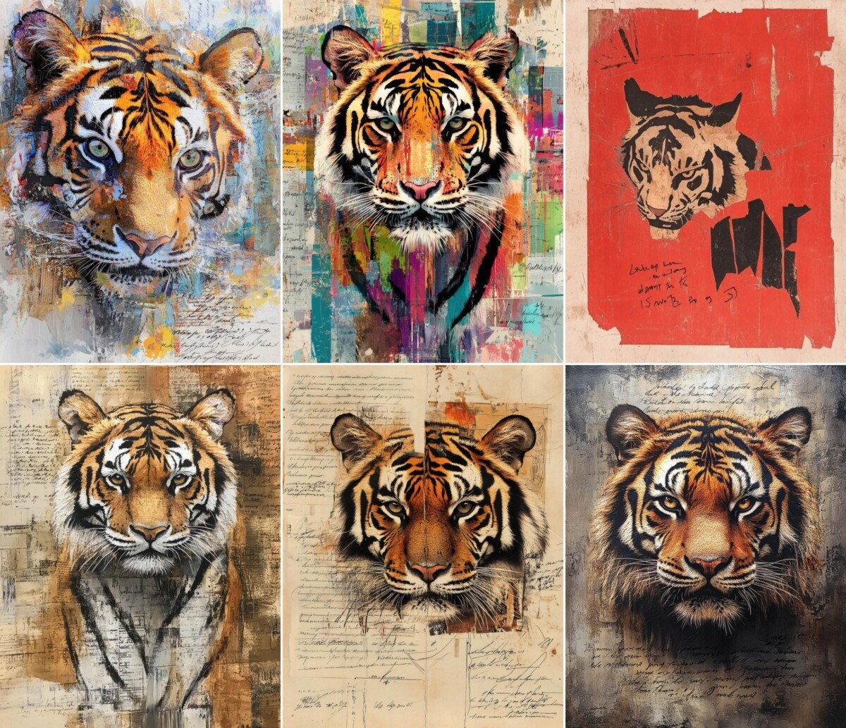 52 Wise Tiger Wildlife Journal Pages - Image 6