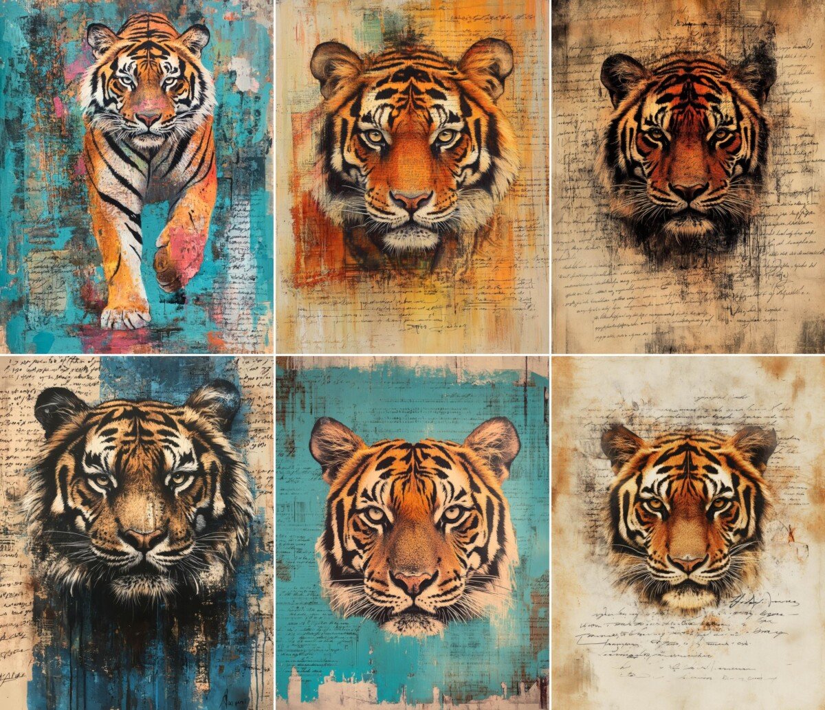 52 Wise Tiger Wildlife Journal Pages - Image 8