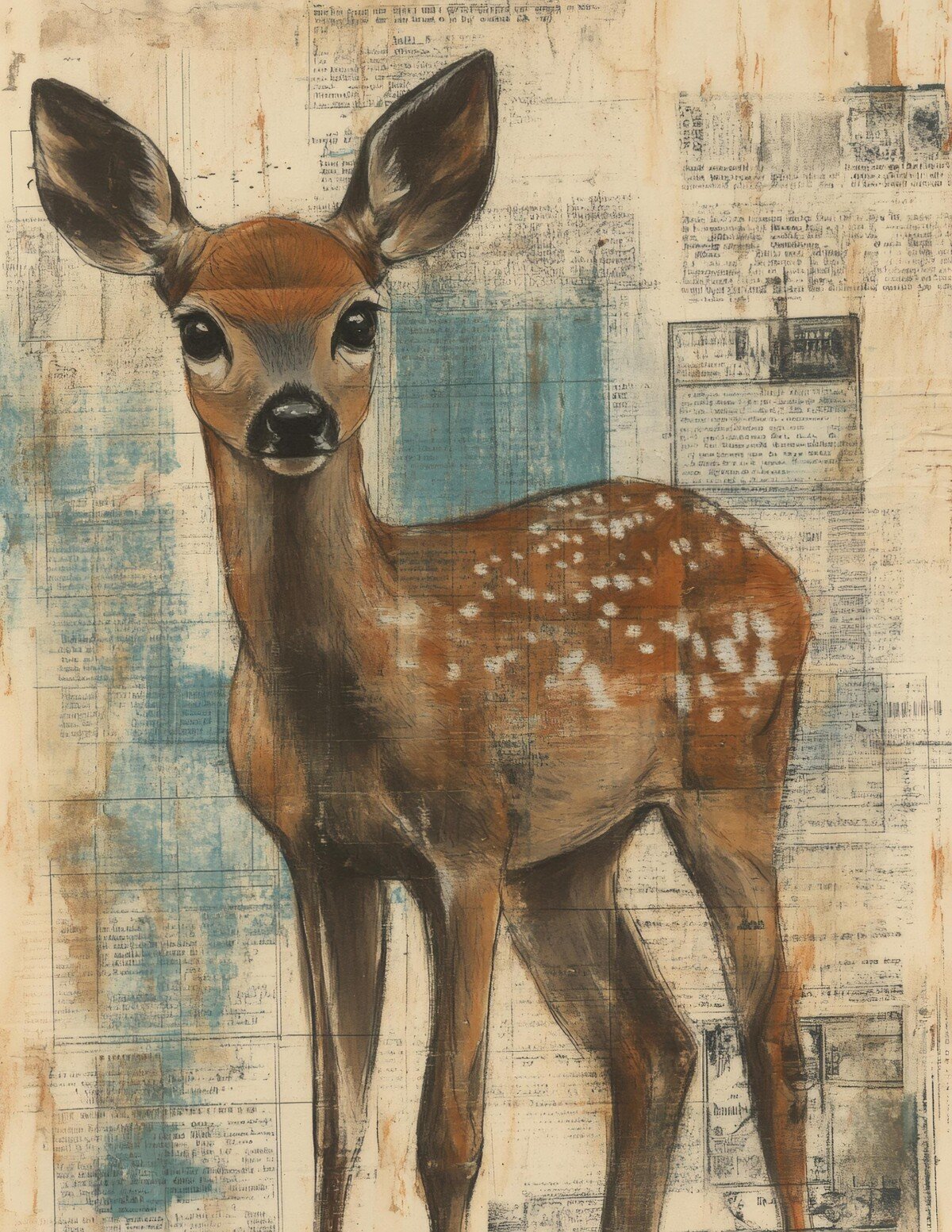 44 Rustic Forest Deer Journal Pages - Image 8