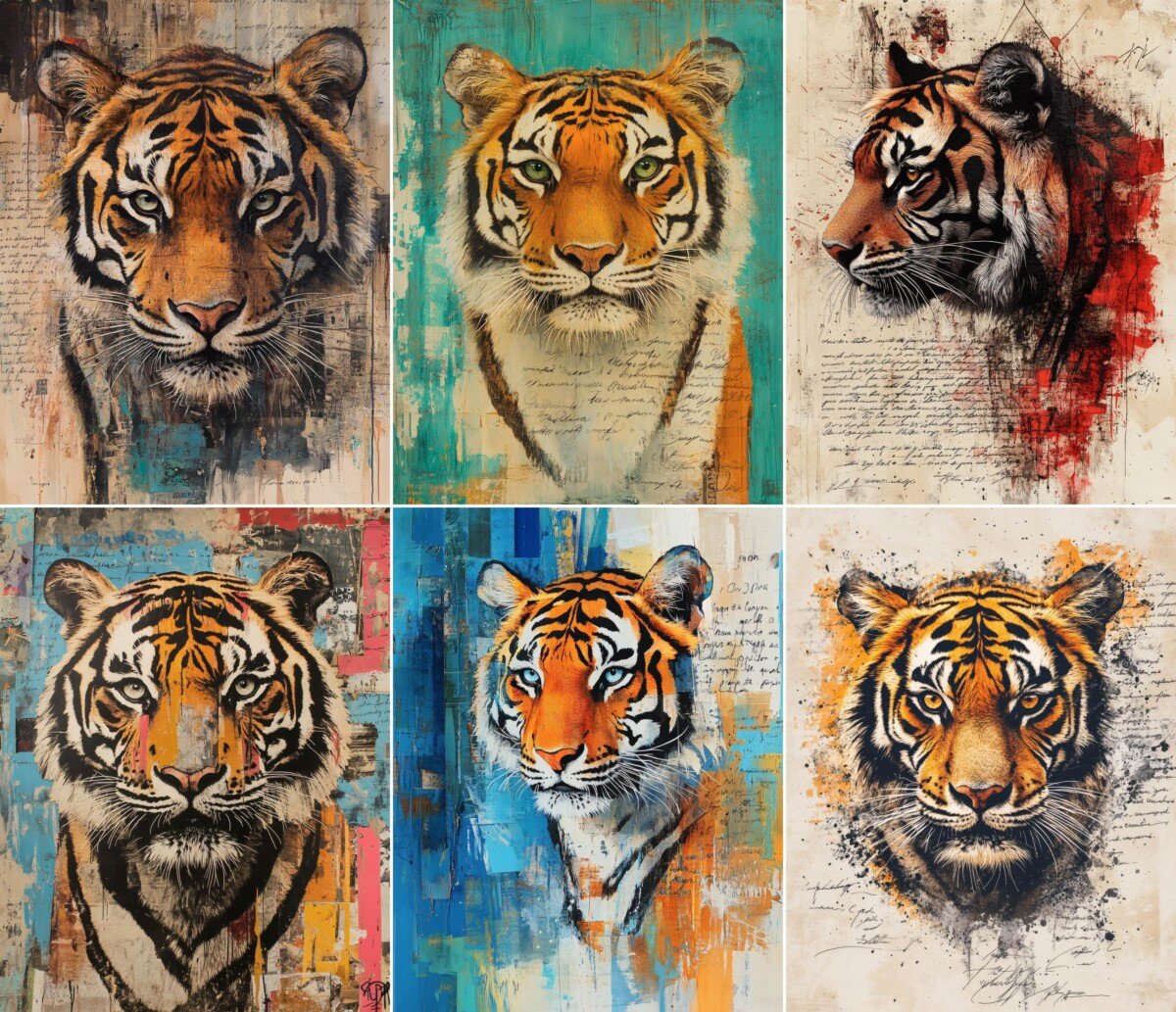 52 Wise Tiger Wildlife Journal Pages - Image 4