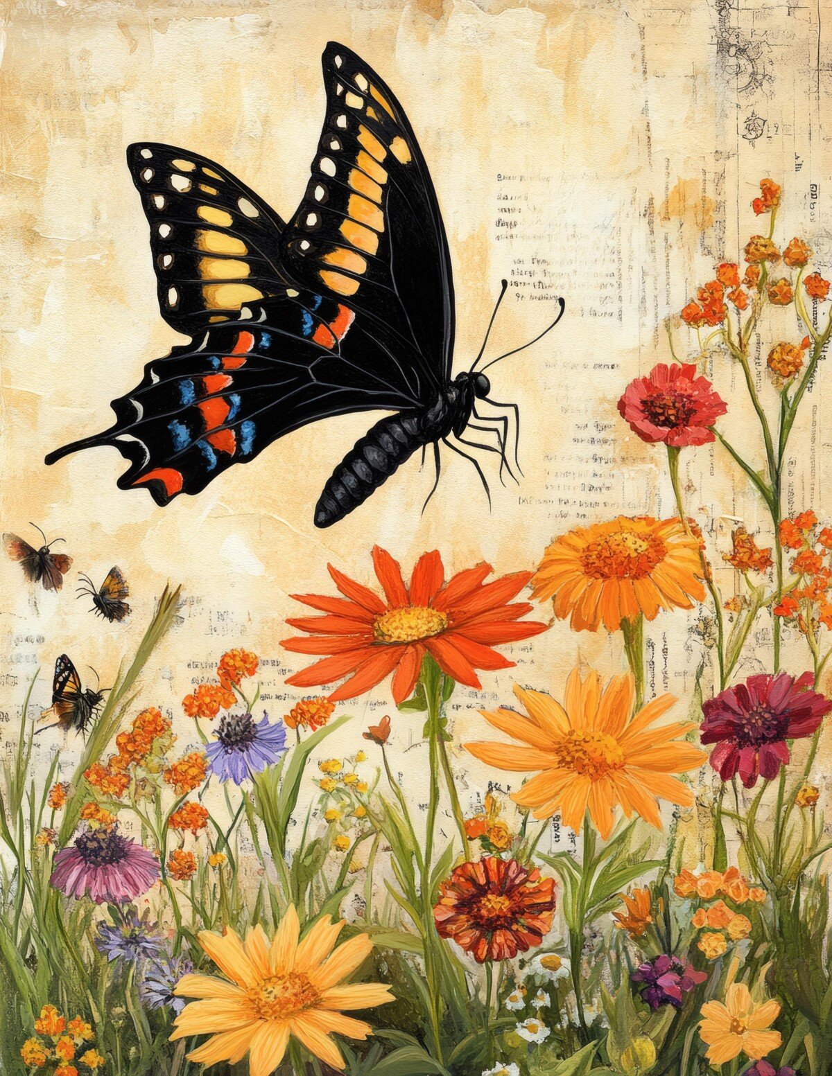 60 Fairy Butterfly Botanical Journal Pages - Image 7