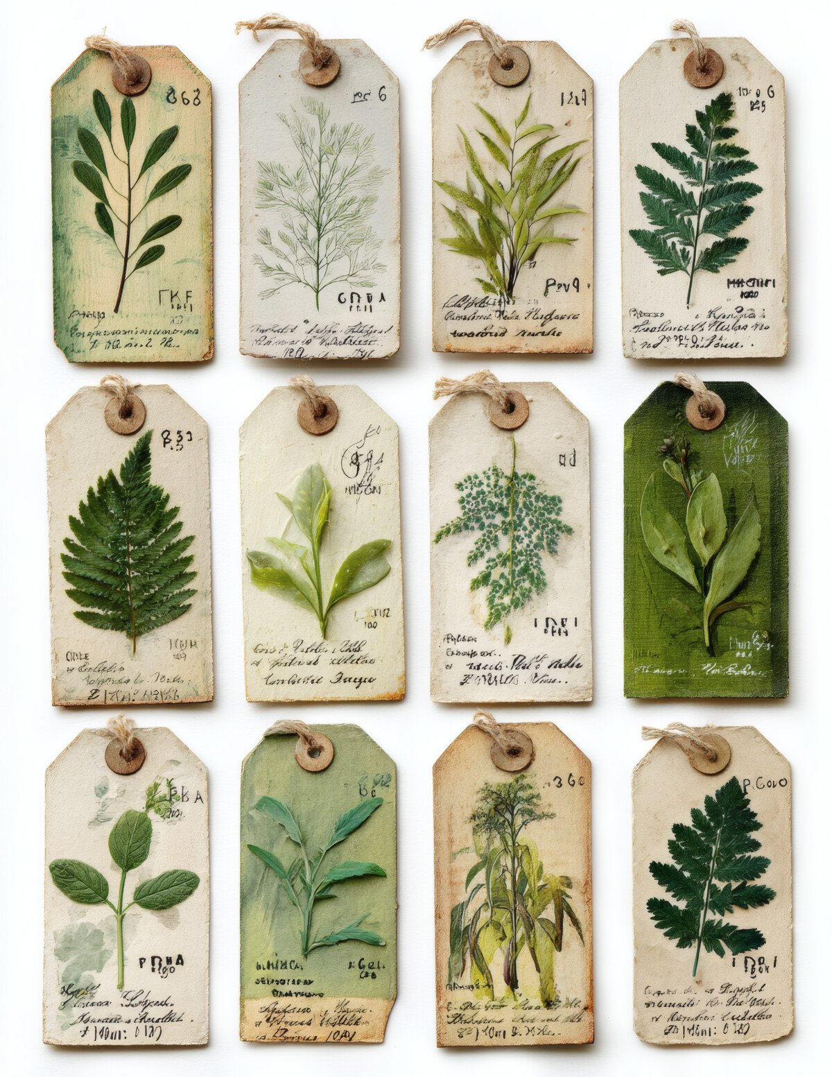 Vintage Botanical Specimen Labels – 300+ Herbarium Tags - Image 8