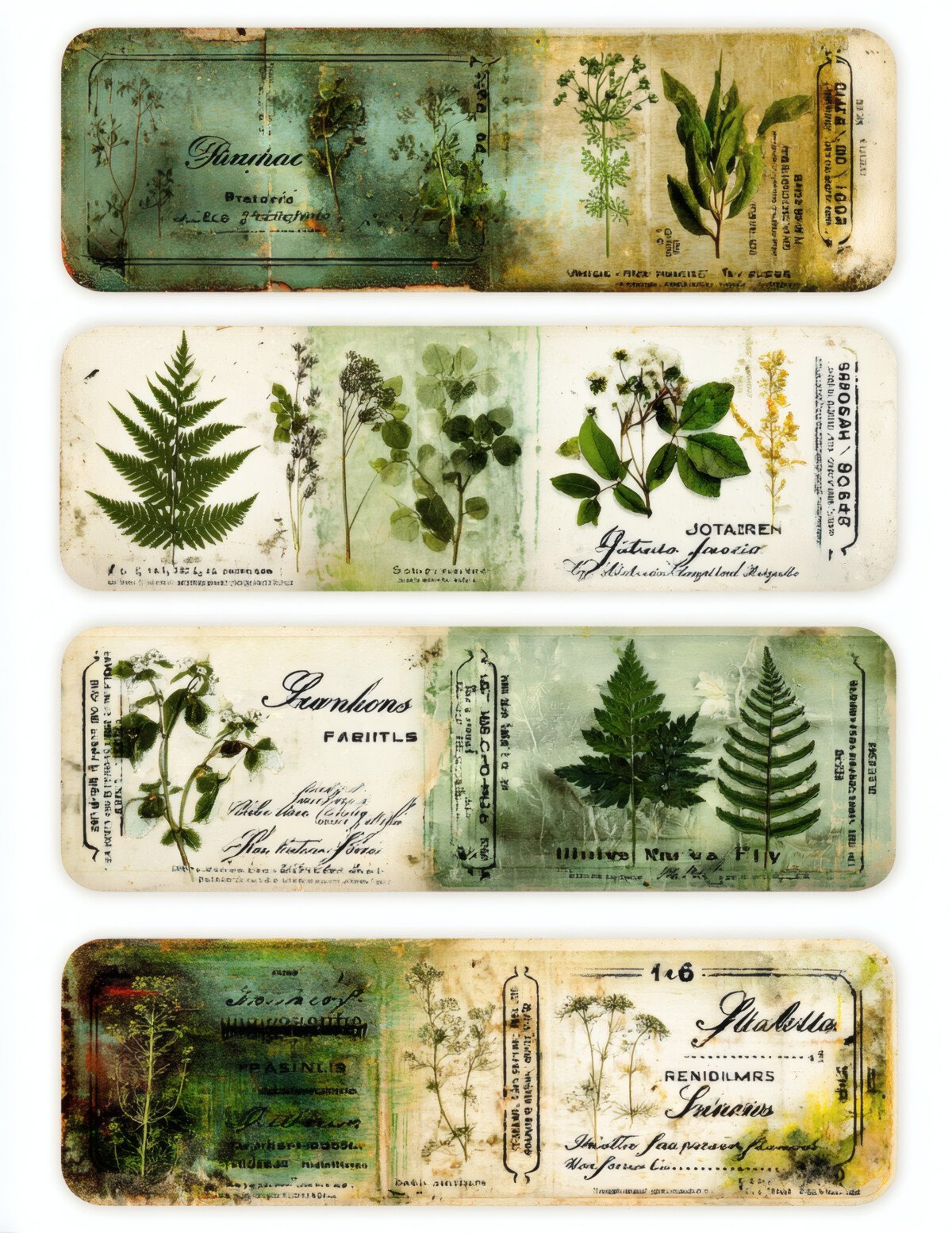 Vintage Botanical Specimen Labels – 300+ Herbarium Tags - Image 9