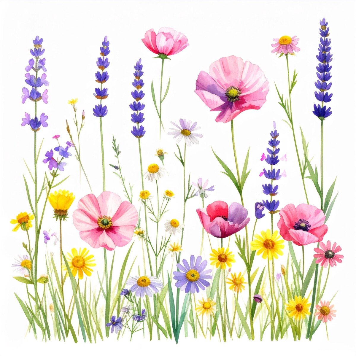 wildflower preview 5 – Fussy Cuts