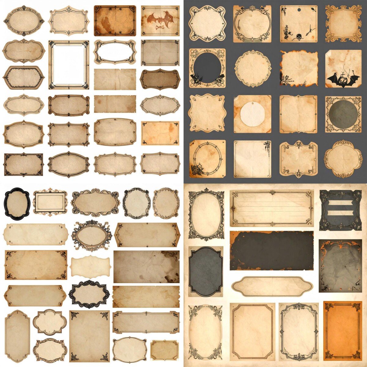 vintage preview 6 – Labels & Tags