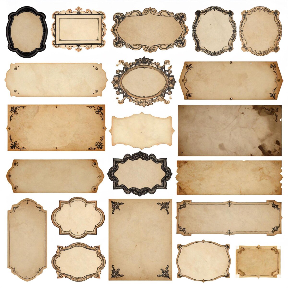 vintage preview 3 – Labels & Tags