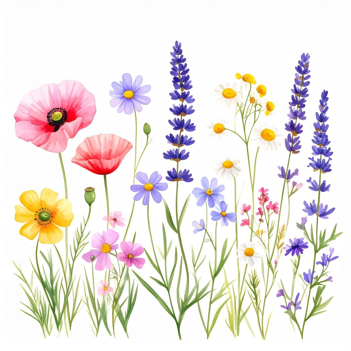 wildflower preview 2 – Fussy Cuts