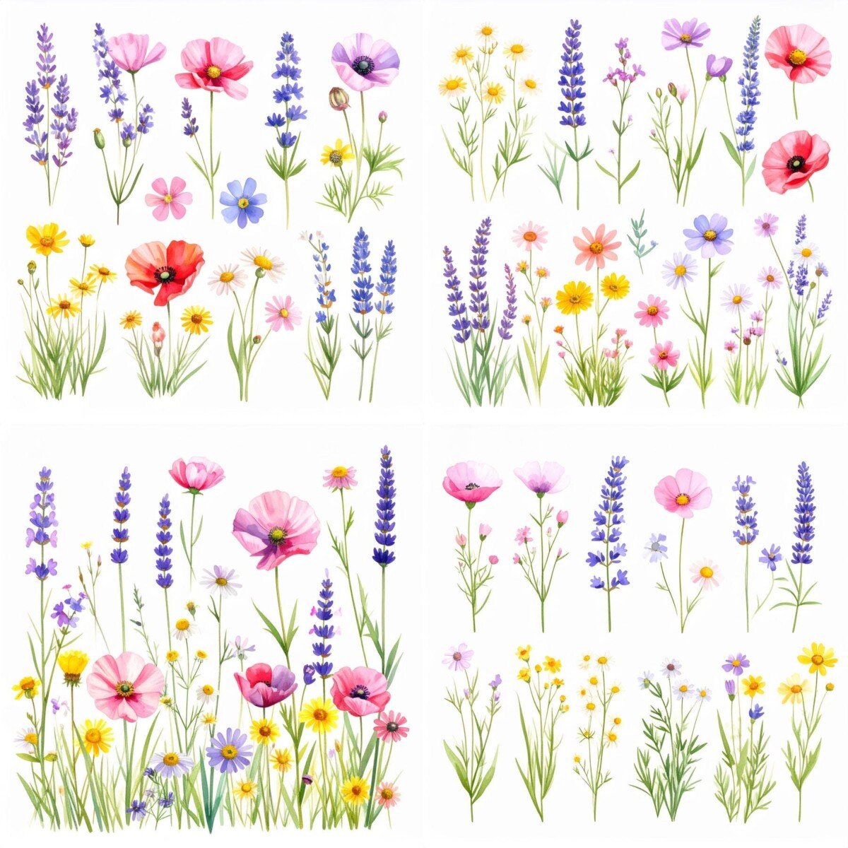 wildflower preview 8 – Fussy Cuts