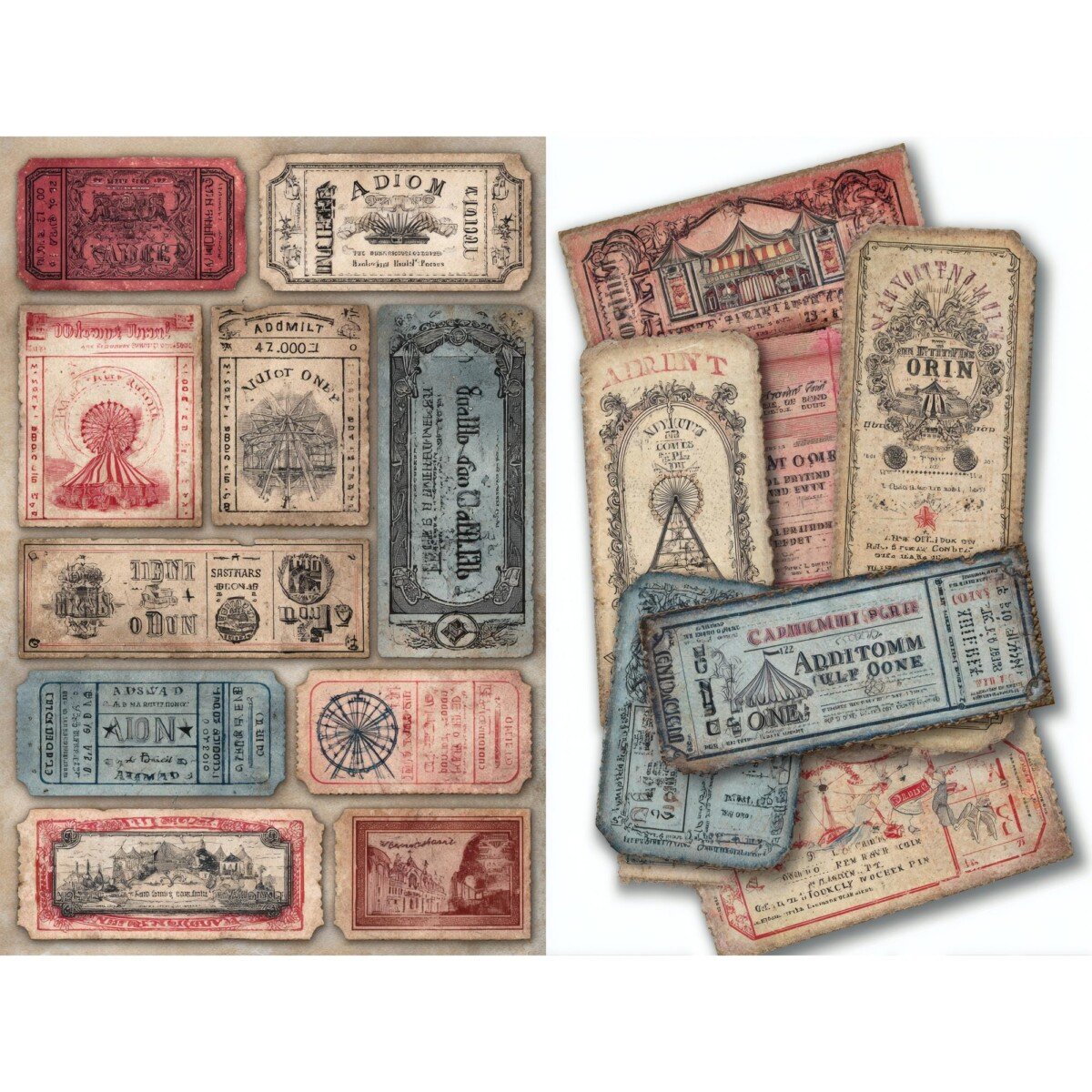 vintage preview 3 – Fussy Cuts