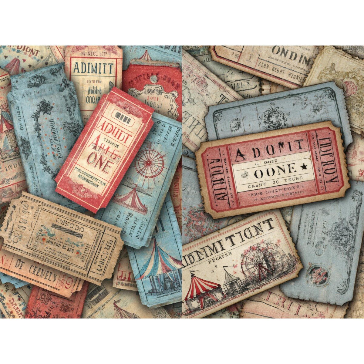 vintage preview 6 – Fussy Cuts