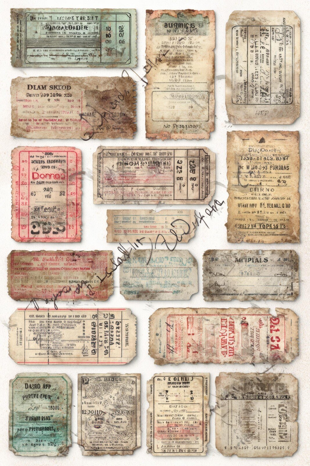 vintage preview 10 – Fussy Cuts