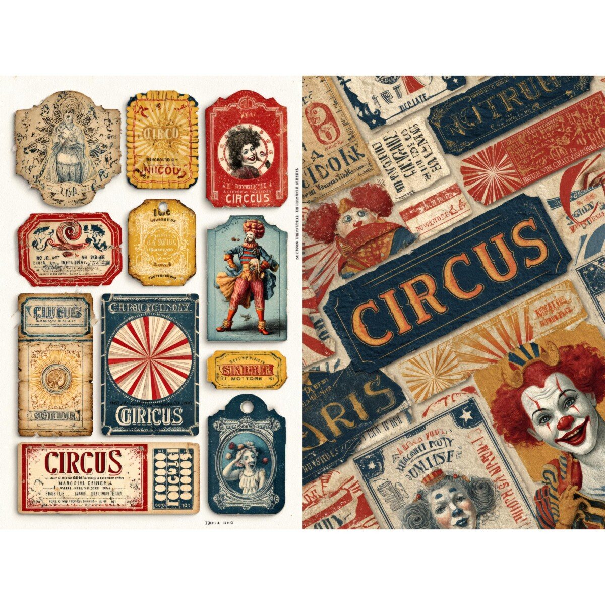 vintage preview 6 – Fussy Cuts