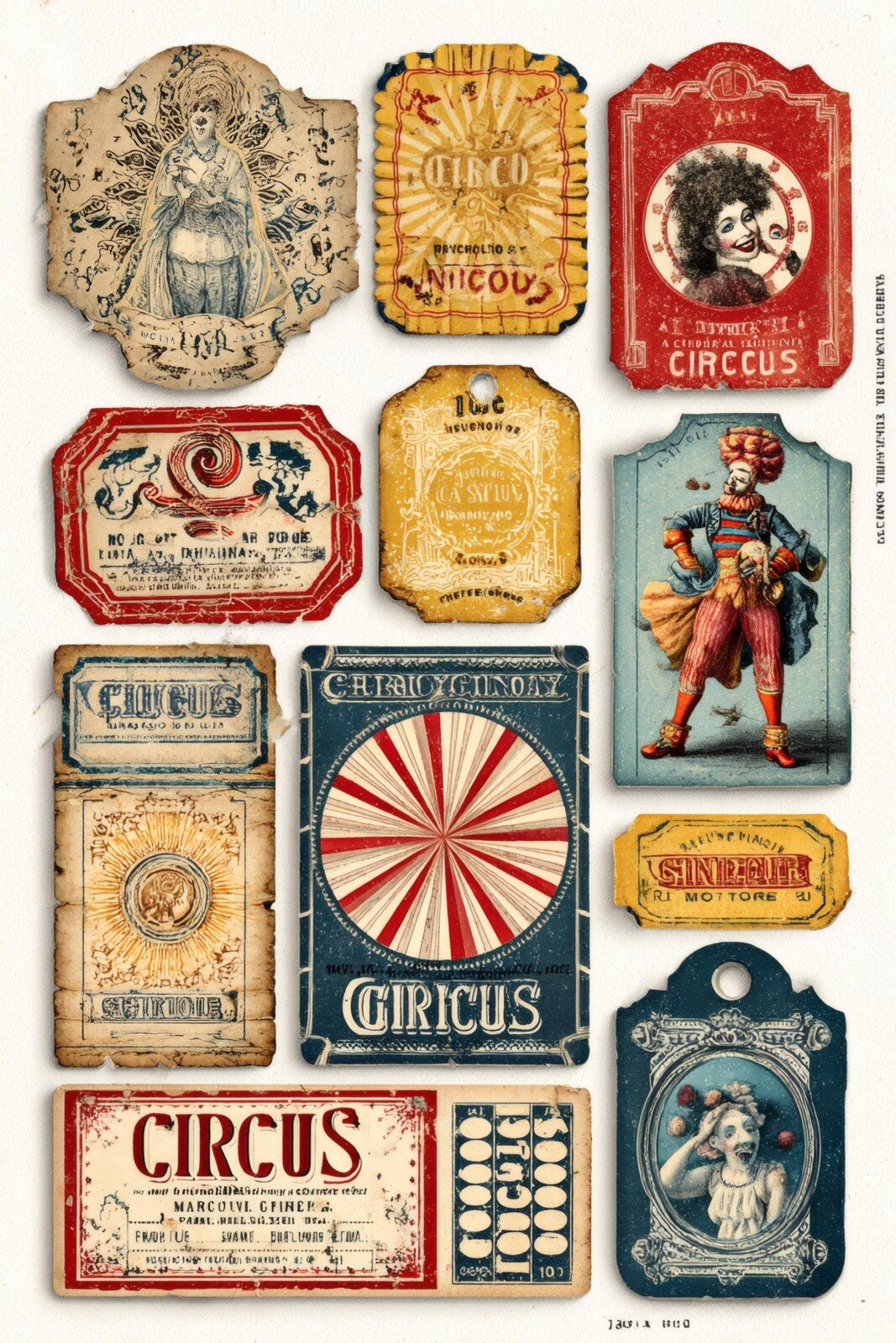 vintage preview 9 – Fussy Cuts