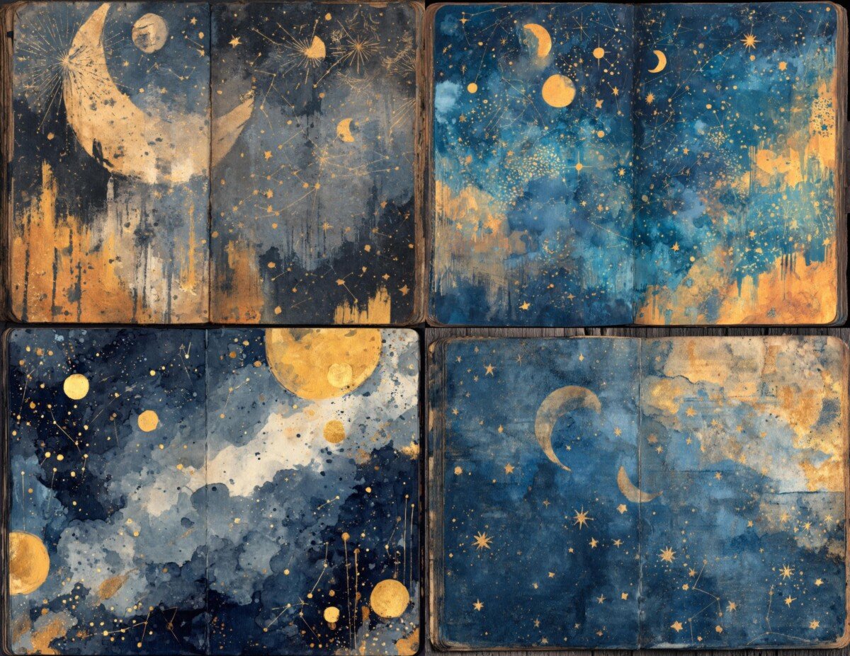 celestial preview 2 – Journal Pages
