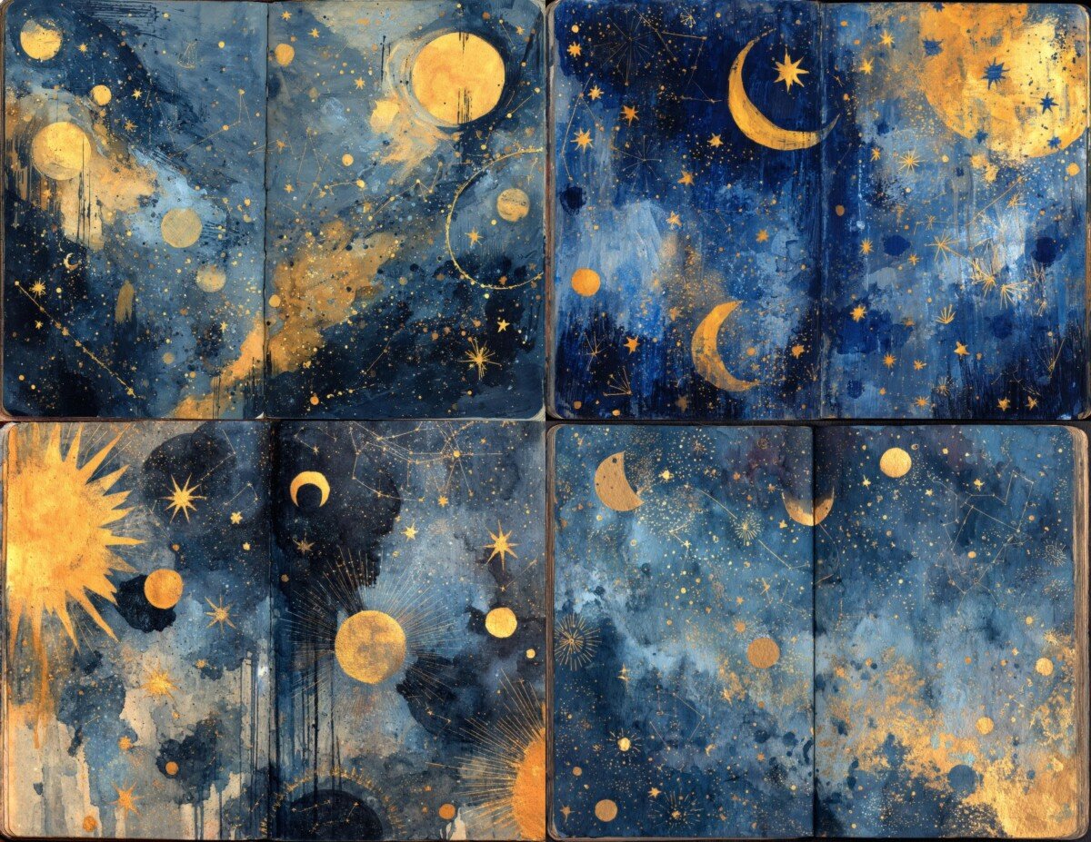 celestial preview 3 – Journal Pages