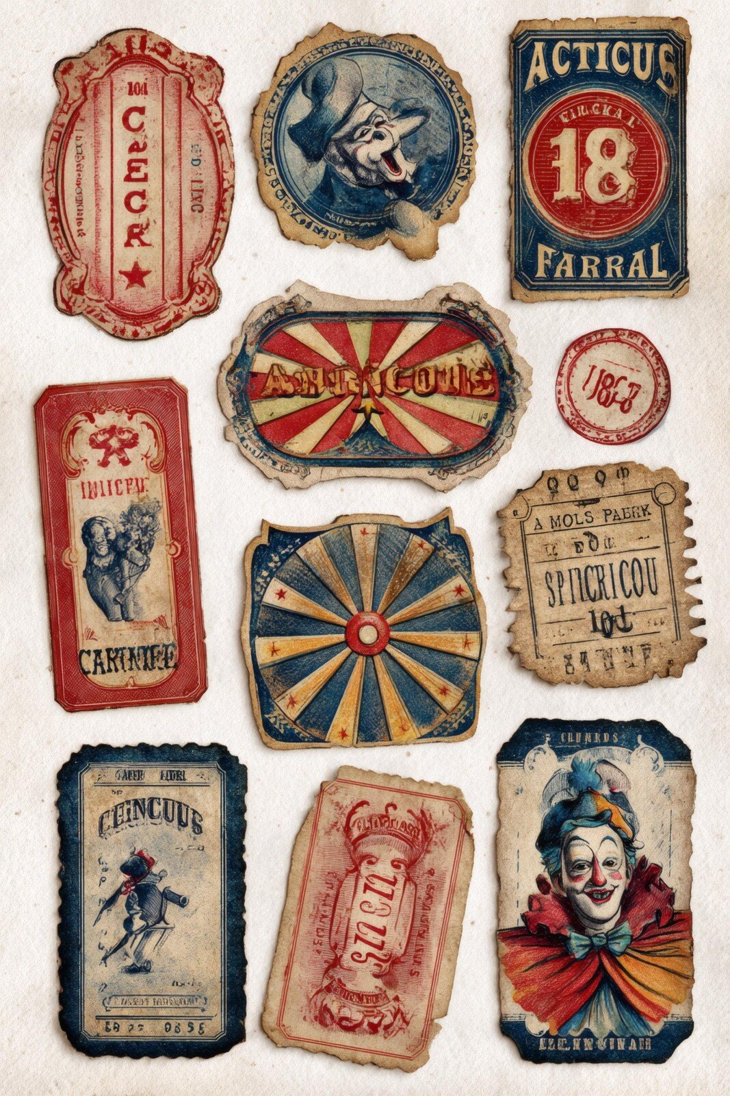 vintage preview 7 – Fussy Cuts
