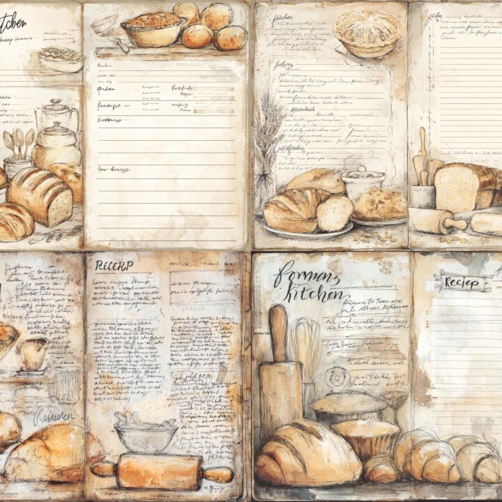 vintage – Vintage Recipe Junk Journal Kit