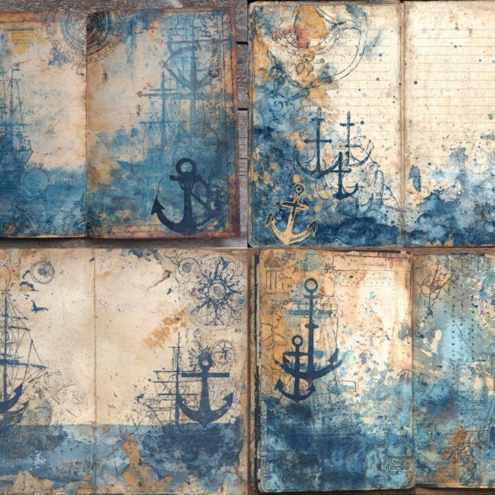nautical preview 2 – Journal Pages