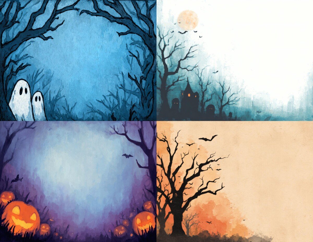 halloween – 12 Halloween Paper Junk Journal Pages