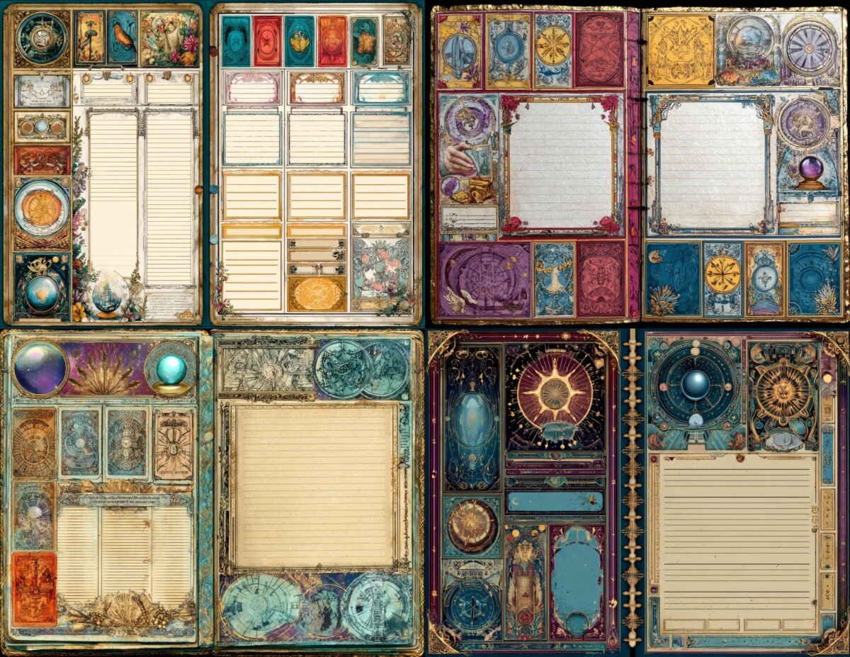 divination – Divination Junk Journal Page