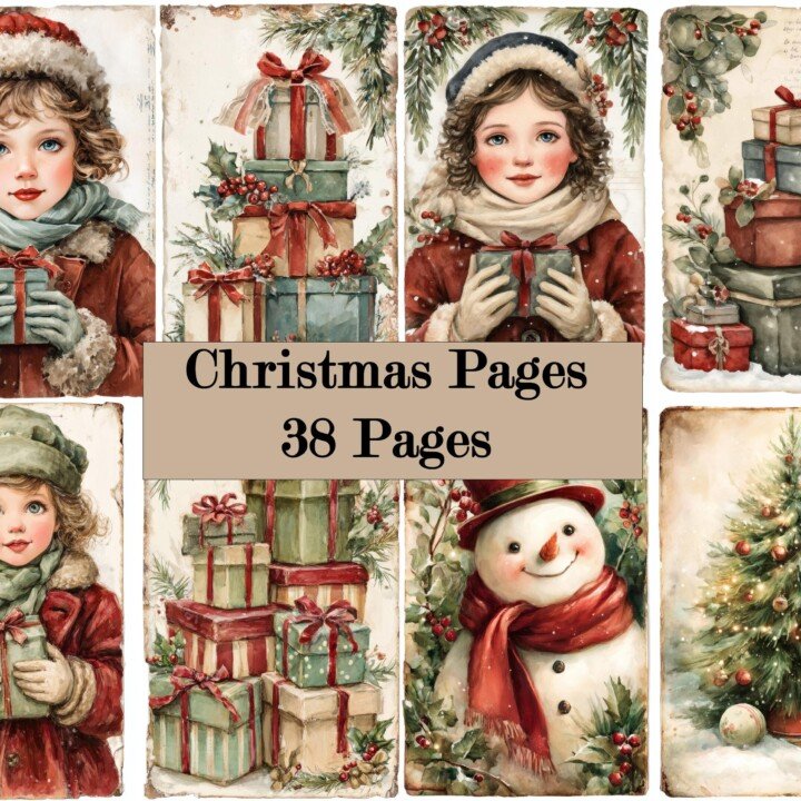 nordic – 38 Nordic Junk Journal Kit