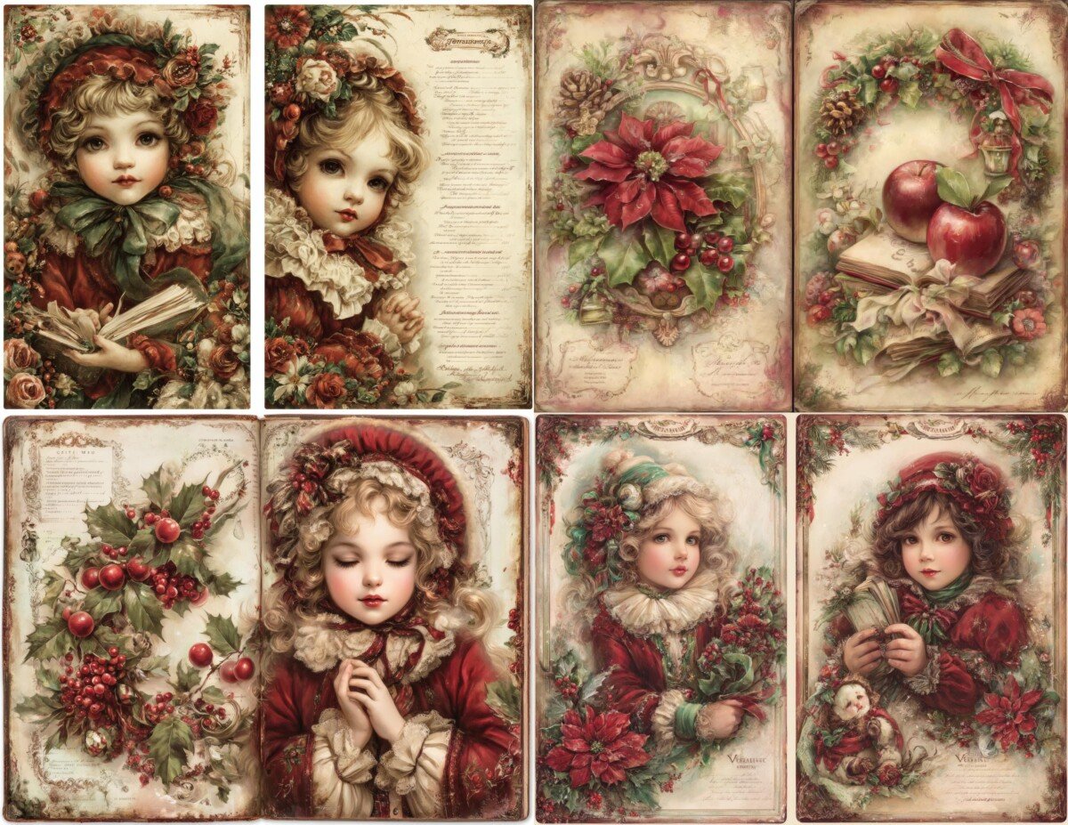 christmas preview 2 – Journal Pages