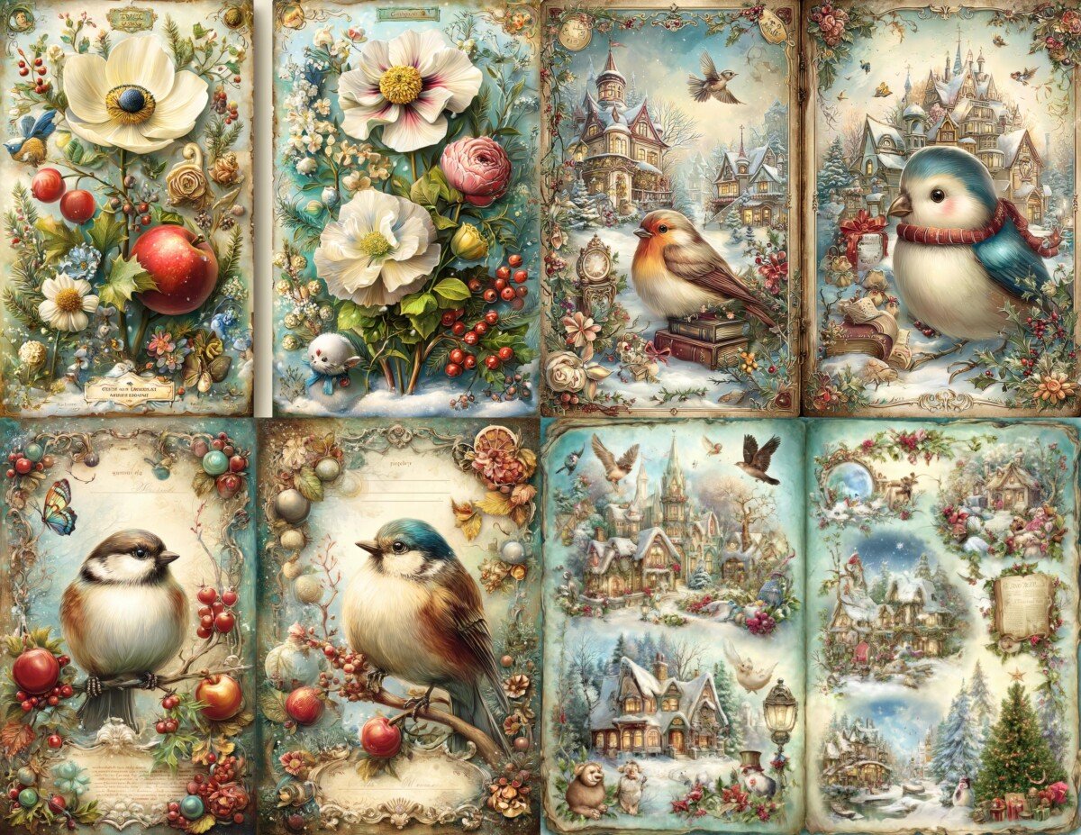 christmas preview 4 – Journal Pages