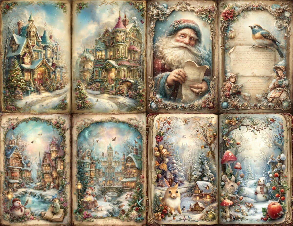 christmas preview 2 – Journal Pages