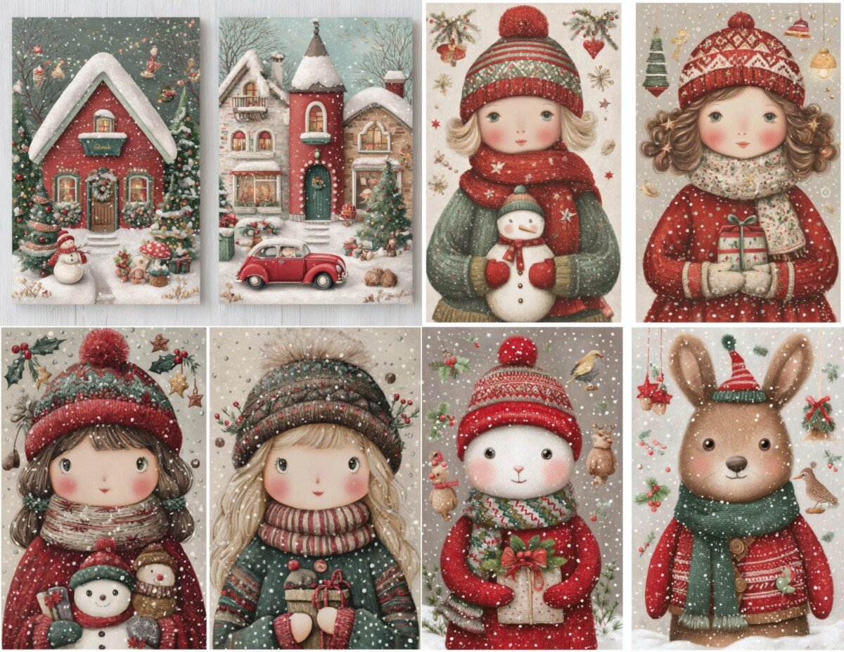 christmas preview 3 – Journal Pages