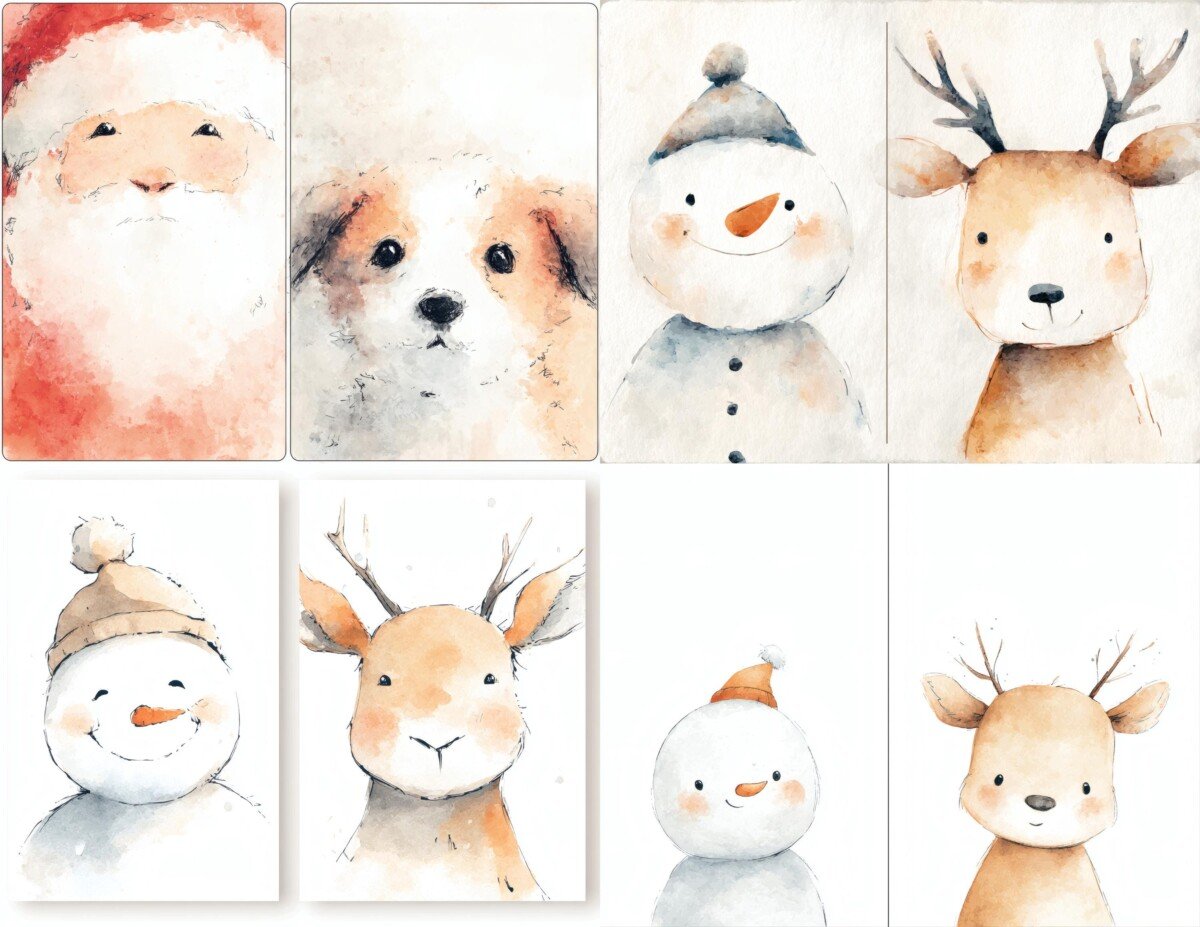 santa preview 6 – Journal Pages