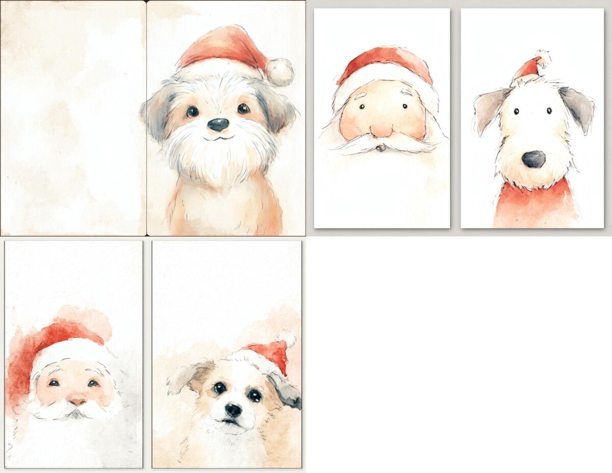 santa preview 10 – Journal Pages