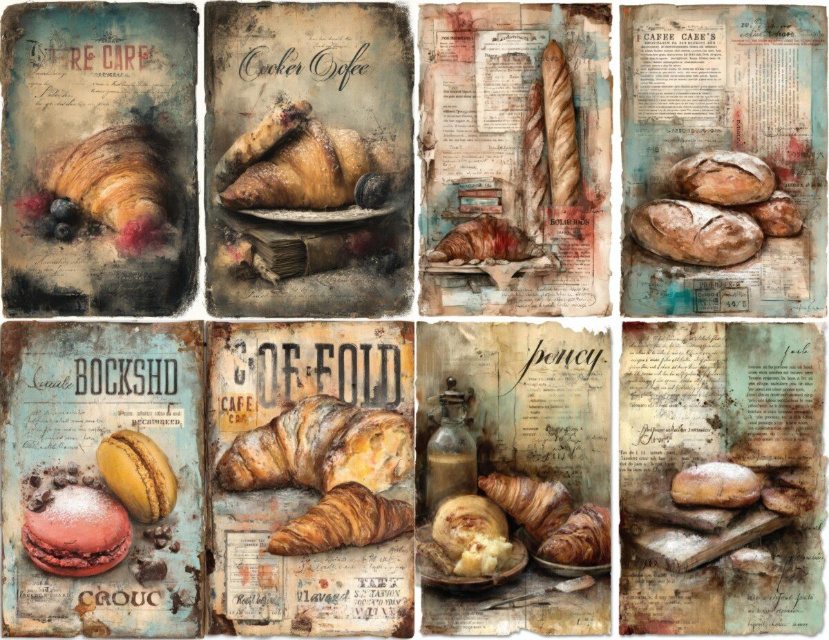 vintage preview 8 – Journal Pages