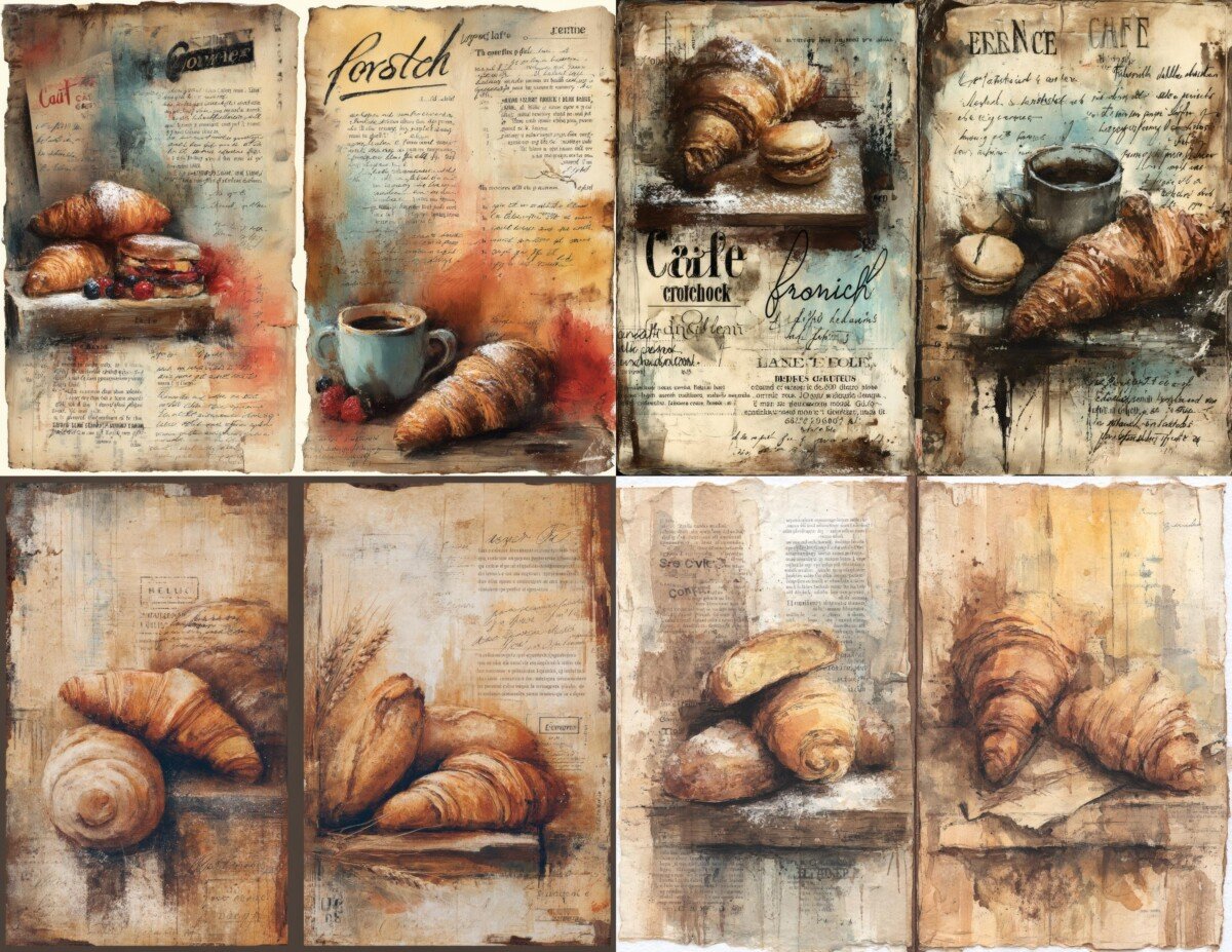 vintage preview 3 – Journal Pages