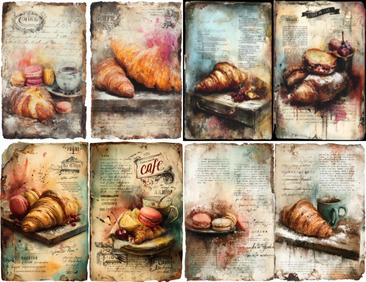 vintage preview 7 – Journal Pages