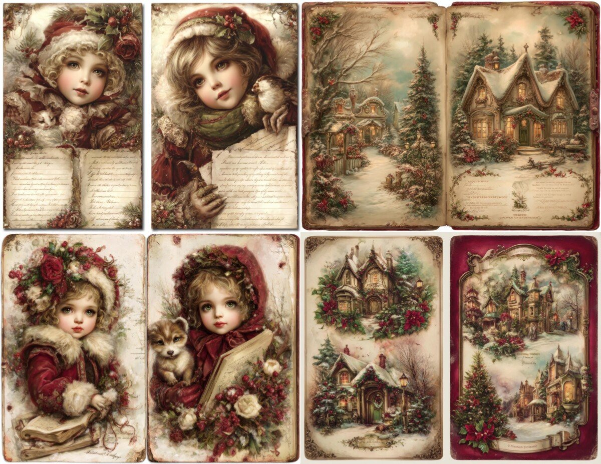 christmas preview 3 – Journal Pages