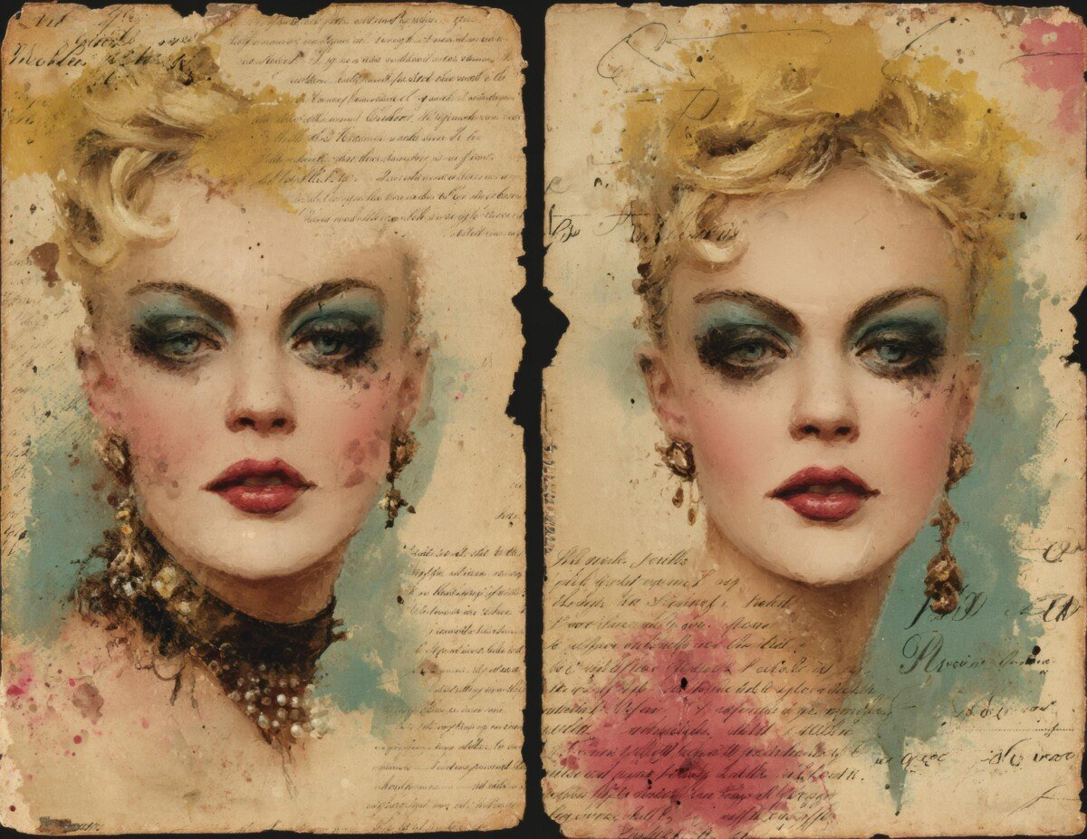 vintage preview 8 – Journal Pages