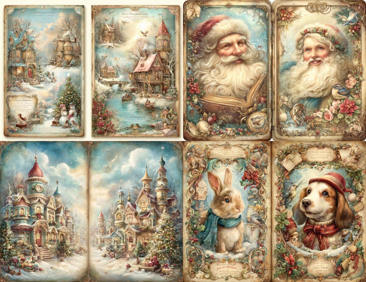christmas preview 2 – Journal Pages
