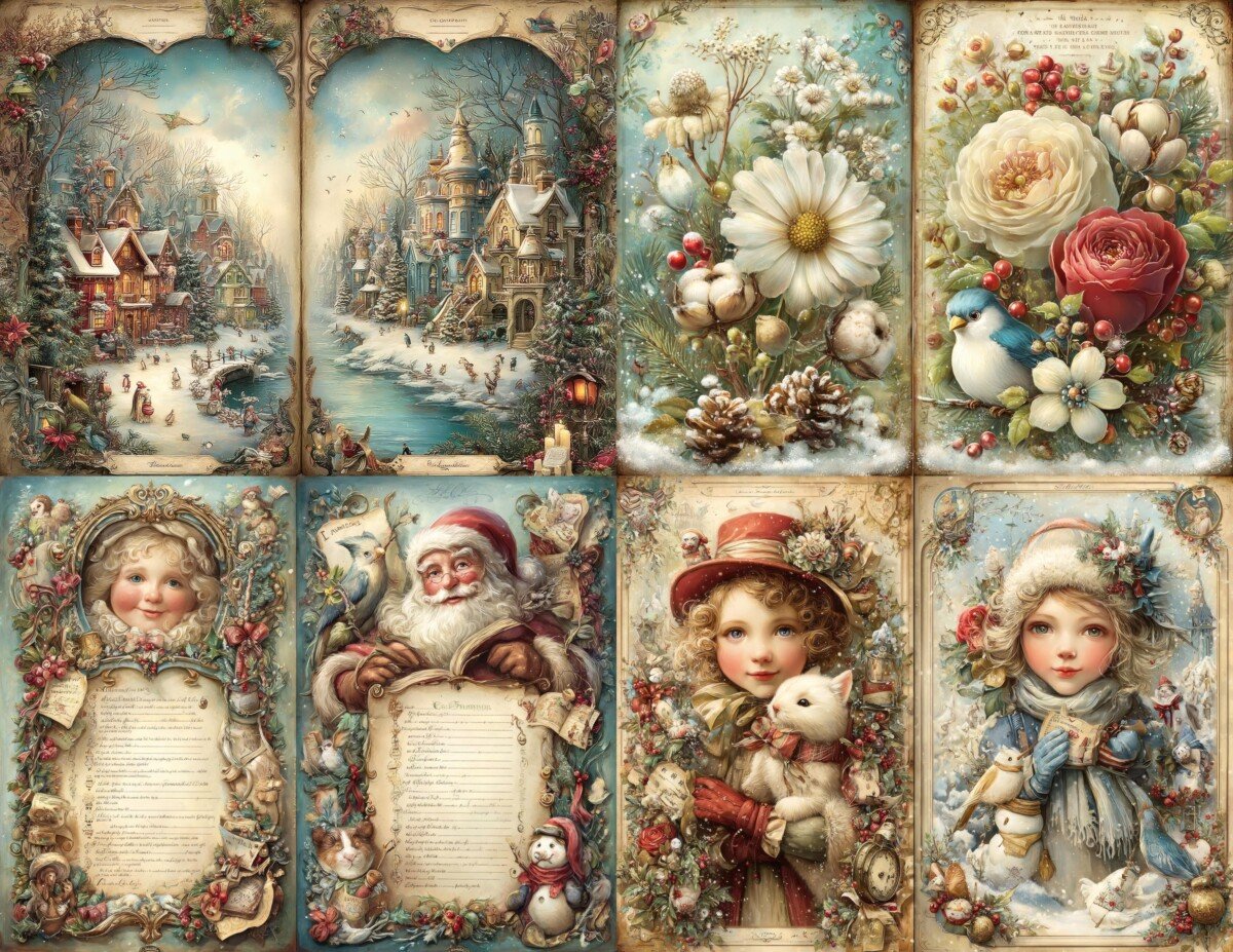 christmas preview 3 – Journal Pages
