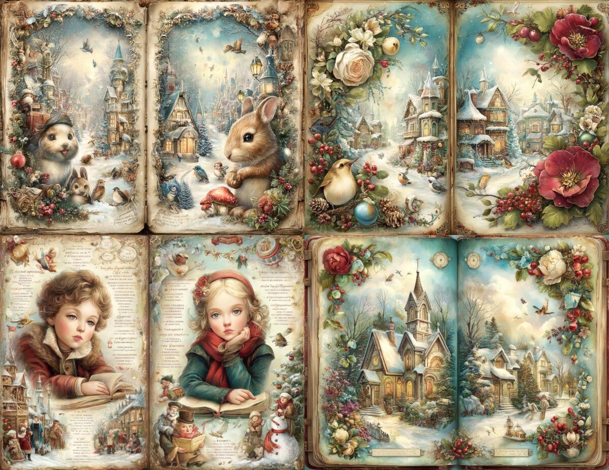 christmas preview 4 – Journal Pages