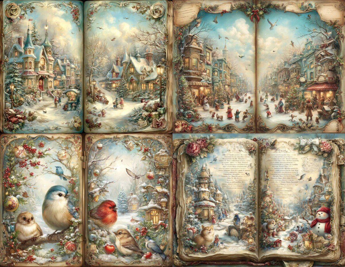 christmas preview 5 – Journal Pages