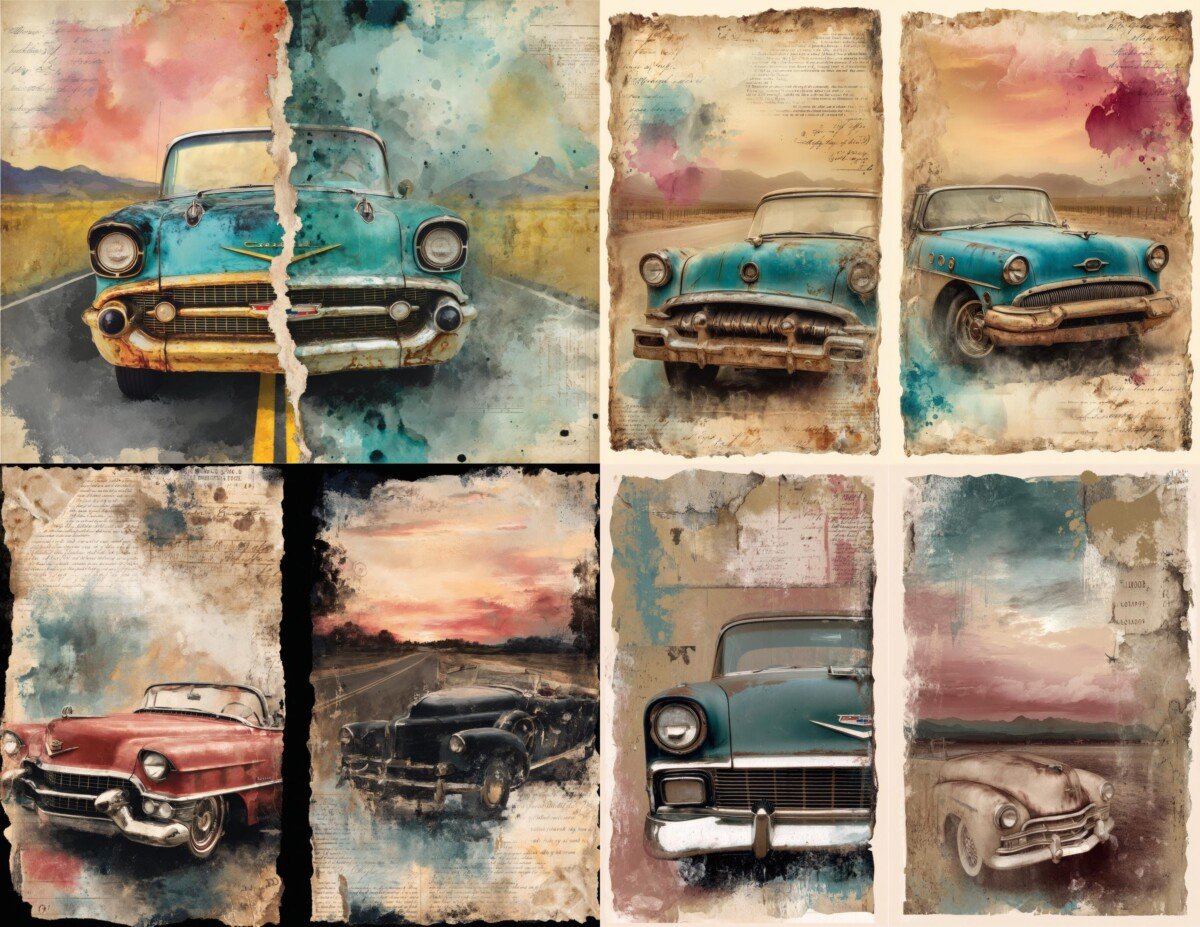 vintage preview 3 – Journal Pages
